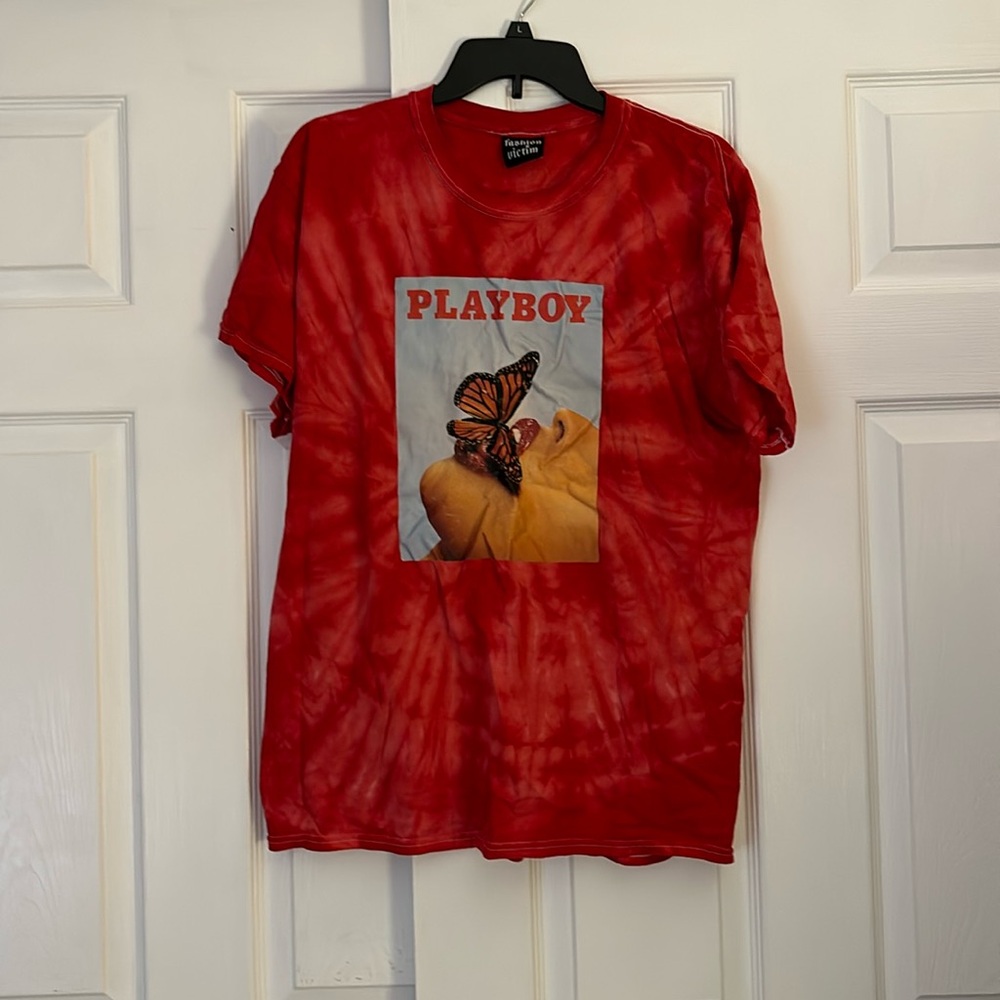 vintage reworked playboy t-shirt